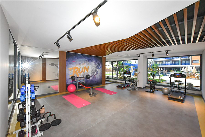 1+1 apartment for rent in a new complex in Kargicak district