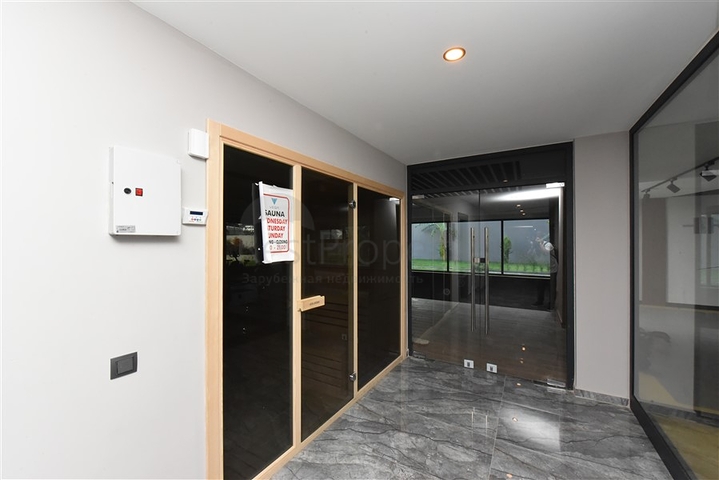 1+1 apartment for rent in a new complex in Kargicak district