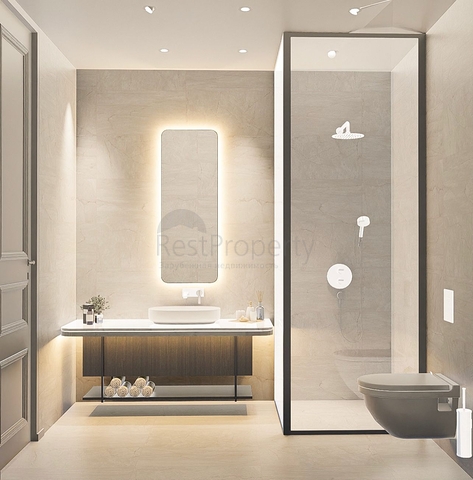 An investment project with a magnificent view of the sea and the city of Bodrum