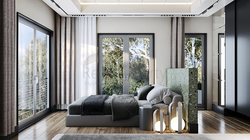 An investment project with a magnificent view of the sea and the city of Bodrum