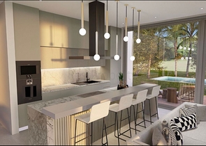 An investment project with a magnificent view of the sea and the city of Bodrum