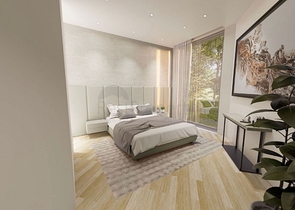 An investment project with a magnificent view of the sea and the city of Bodrum