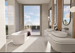 An investment project with a magnificent view of the sea and the city of Bodrum