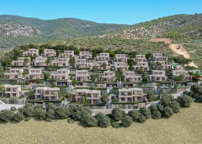 An investment project with a magnificent view of the sea and the city of Bodrum