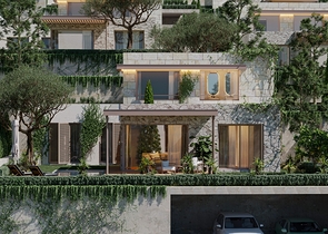 An investment project with a magnificent view of the sea and the city of Bodrum