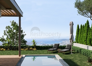 An investment project with a magnificent view of the sea and the city of Bodrum