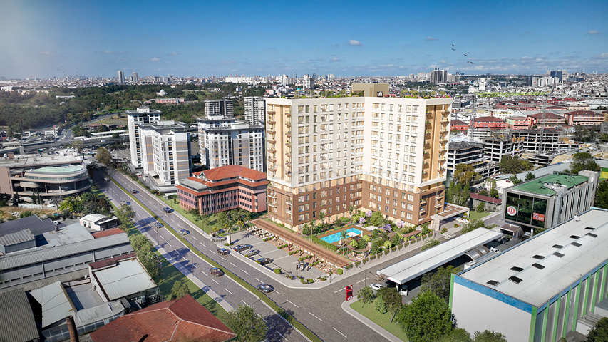 The project is located with developed transport links within the historical city walls