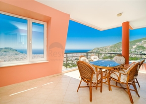 2+1 penthouse with sea view