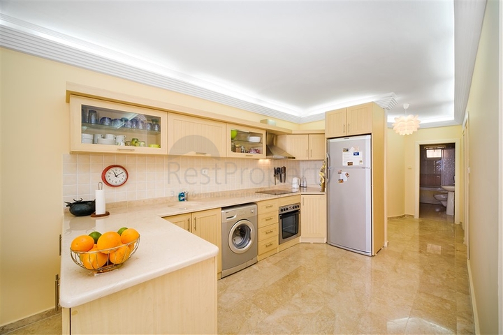 A 2+1 apartment with the best view characteristics in Alanya.