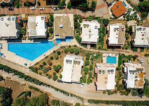 A 2+1 apartment with the best view characteristics in Alanya.