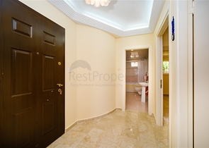 A 2+1 apartment with the best view characteristics in Alanya.