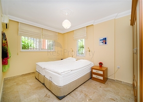 A 2+1 apartment with the best view characteristics in Alanya.