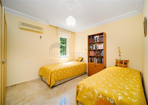 A 2+1 apartment with the best view characteristics in Alanya.