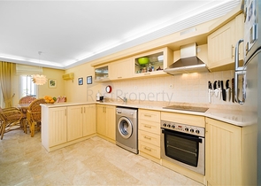 A 2+1 apartment with the best view characteristics in Alanya.