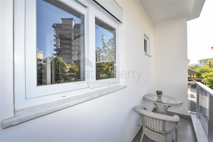 Furnished 1+1 Apartment in Avsallar with Pool & Sauna, 1.5 km from the Sea