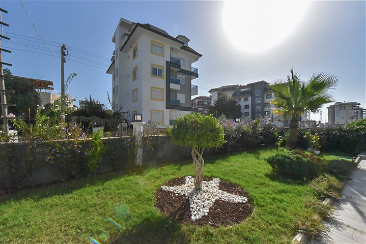 Furnished 1+1 Apartment in Avsallar with Pool & Sauna, 1.5 km from the Sea