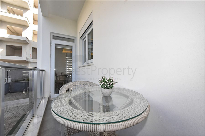 Furnished 1+1 Apartment in Avsallar with Pool & Sauna, 1.5 km from the Sea