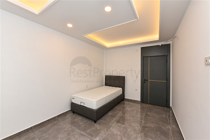 Furnished 1+1 Apartment in Avsallar with Pool & Sauna, 1.5 km from the Sea