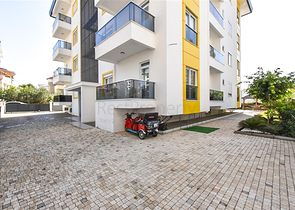 Furnished 1+1 Apartment in Avsallar with Pool & Sauna, 1.5 km from the Sea