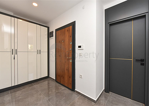 Furnished 1+1 Apartment in Avsallar with Pool & Sauna, 1.5 km from the Sea