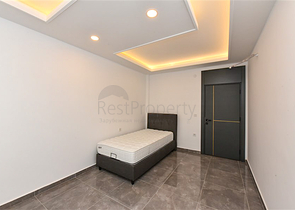 Furnished 1+1 Apartment in Avsallar with Pool & Sauna, 1.5 km from the Sea