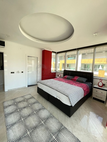 Furnished 2+1 apartment in Oba district