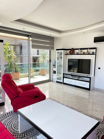 Furnished 2+1 apartment in Oba district