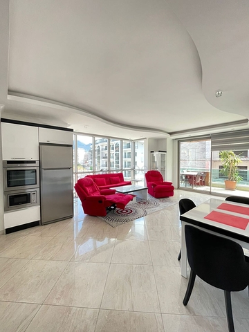 Furnished 2+1 apartment in Oba district