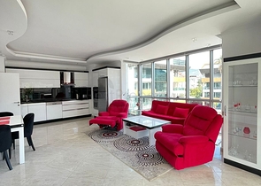 Furnished 2+1 apartment in Oba district