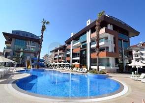 Furnished 2+1 apartment in Oba district