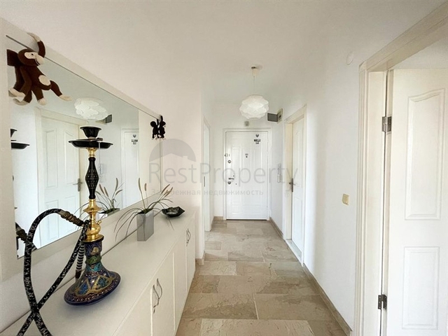 2+1 apartment with panoramic mountain views in Tosmur area