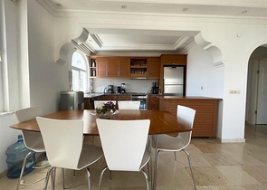 2+1 apartment with panoramic mountain views in Tosmur area