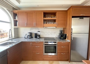 2+1 apartment with panoramic mountain views in Tosmur area