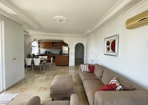 2+1 apartment with panoramic mountain views in Tosmur area