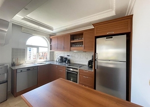 2+1 apartment with panoramic mountain views in Tosmur area