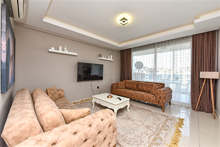 Furnished 2+1 penthouse just 200 meters from the sea