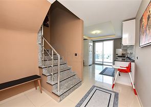 Furnished 2+1 penthouse just 200 meters from the sea