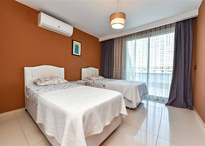 Furnished 2+1 penthouse just 200 meters from the sea