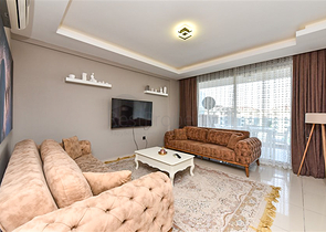 Furnished 2+1 penthouse just 200 meters from the sea