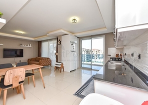 Furnished 2+1 penthouse just 200 meters from the sea