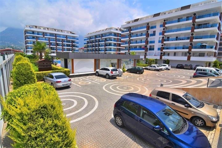 Furnished 2+1 apartment in Kestel district