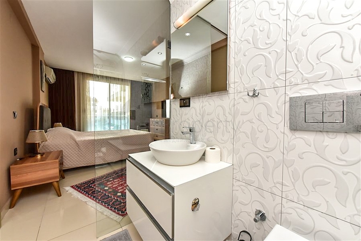 Furnished 2+1 apartment in Kestel district