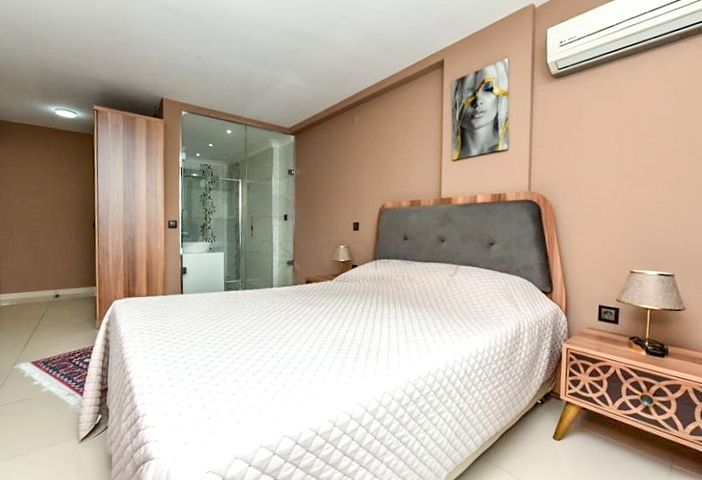 Furnished 2+1 apartment in Kestel district