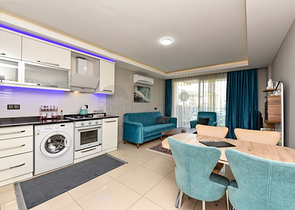 Furnished 2+1 apartment in Kestel district