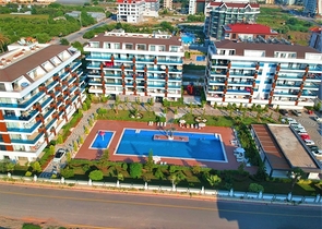 Furnished 2+1 apartment in Kestel district