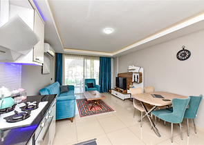 Furnished 2+1 apartment in Kestel district