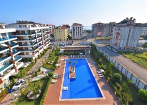 Furnished 2+1 apartment in Kestel district