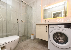 One-bedroom apartment with access to the garden in the center of Alanya