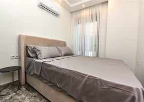One-bedroom apartment with access to the garden in the center of Alanya