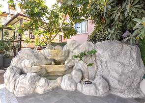 One-bedroom apartment with access to the garden in the center of Alanya